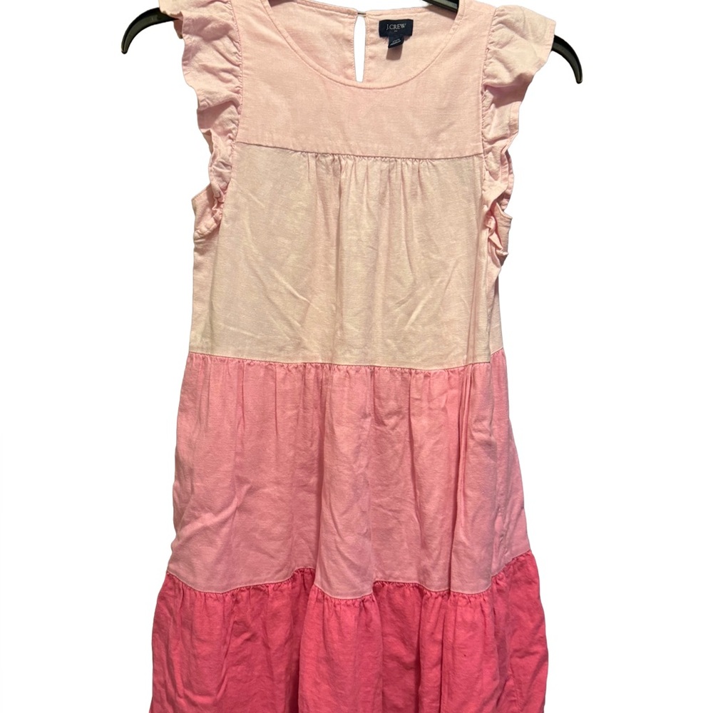 J. Crew Pink Ombre Casual Dress
